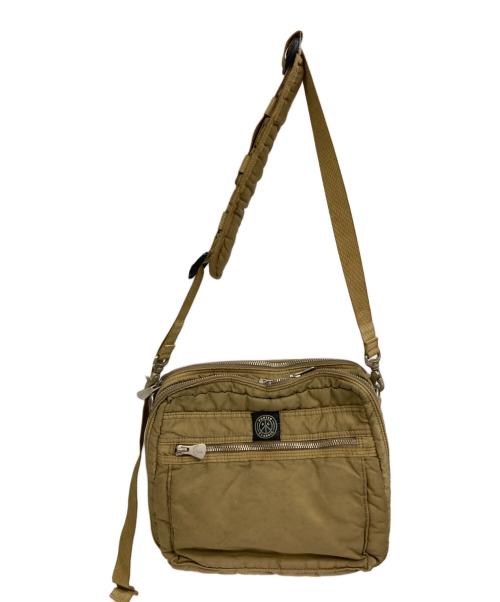 Porter Classic（ポータークラシック）Porter Classic (ポータークラシック) SUPER NYLON シンプルショルダーバッグ ゴールドカラーの古着・服飾アイテム