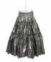 HERPRAHA（ハープラハ）の古着「gathered skirt」｜シルバー