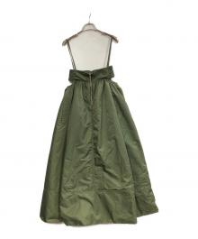 MAISON SPECIAL（メゾンスペシャル）の古着「2way Puffer Flare Skirt」｜カーキ