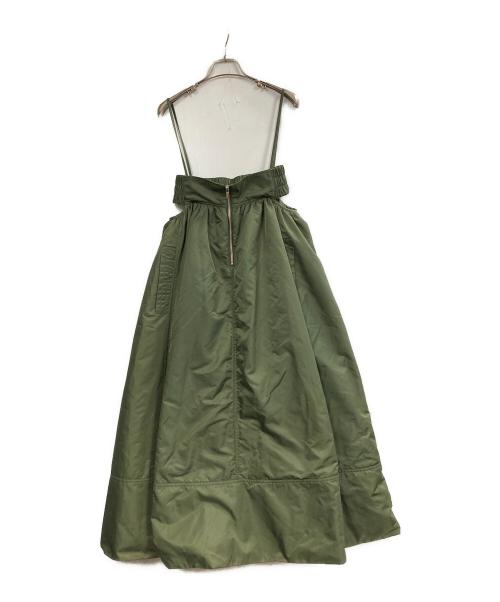 MAISON SPECIAL（メゾンスペシャル）MAISON SPECIAL (メゾンスペシャル) 2way Puffer Flare Skirt カーキ サイズ:FREEの古着・服飾アイテム