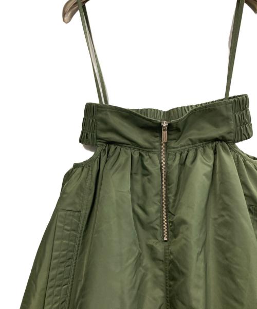 MAISON SPECIAL（メゾンスペシャル）MAISON SPECIAL (メゾンスペシャル) 2way Puffer Flare Skirt カーキ サイズ:FREEの古着・服飾アイテム