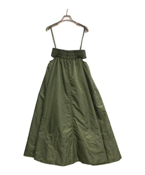 MAISON SPECIAL（メゾンスペシャル）MAISON SPECIAL (メゾンスペシャル) 2way Puffer Flare Skirt カーキ サイズ:FREEの古着・服飾アイテム