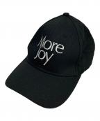 morejoyモアジョイ）の古着「キャップ」｜ブラック