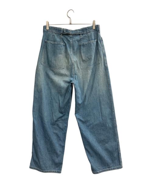 MAATEE&SONS（マーティーアンドサンズ）MAATEE&SONS (マーティーアンドサンズ) ミリタリーデニム フェードインディゴ サイズ:1の古着・服飾アイテム
