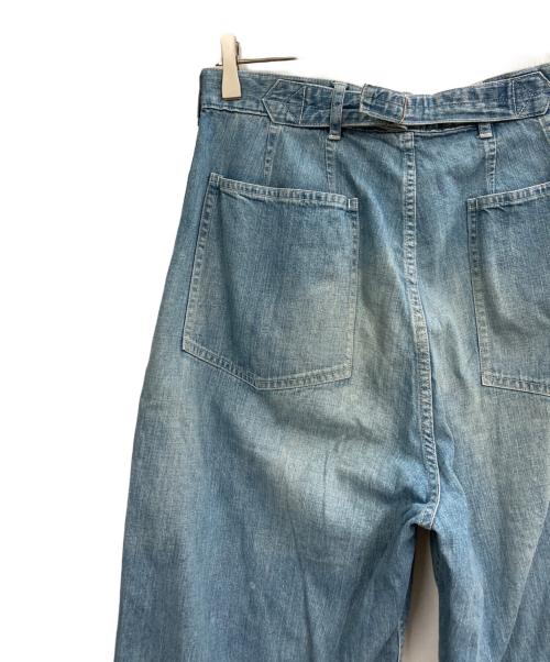 MAATEE&SONS（マーティーアンドサンズ）MAATEE&SONS (マーティーアンドサンズ) ミリタリーデニム フェードインディゴ サイズ:1の古着・服飾アイテム