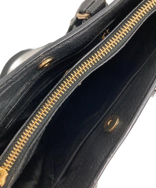 MICHAEL KORS（マイケルコース）MICHAEL KORS (マイケルコース) 2WAYバッグ ブラックの古着・服飾アイテム