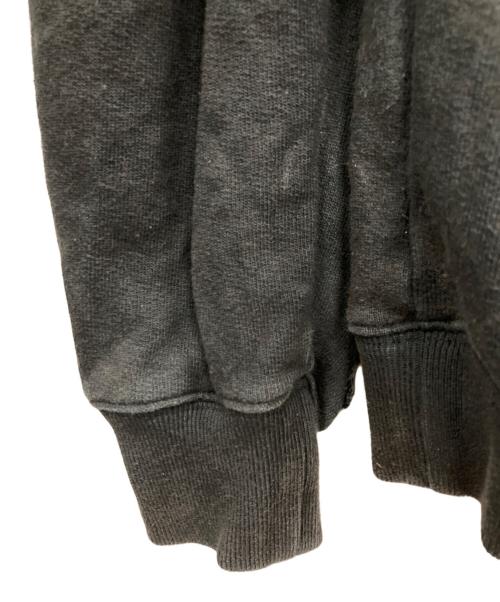 JUN/NAKAYAMA（ジュン ナカヤマ）JUN/NAKAYAMA (ジュン ナカヤマ) DISTRESSED CREWNECK ブラック サイズ:S/Mの古着・服飾アイテム