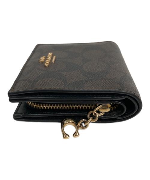 COACH（コーチ）COACH (コーチ) 2つ折り財布 ブラウンの古着・服飾アイテム