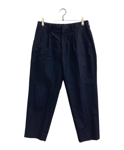 KOLOR（カラー）KOLOR (カラー) T/W ハードポプリンタックパンツ ネイビー サイズ:2の古着・服飾アイテム