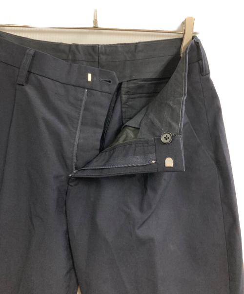 KOLOR（カラー）KOLOR (カラー) T/W ハードポプリンタックパンツ ネイビー サイズ:2の古着・服飾アイテム