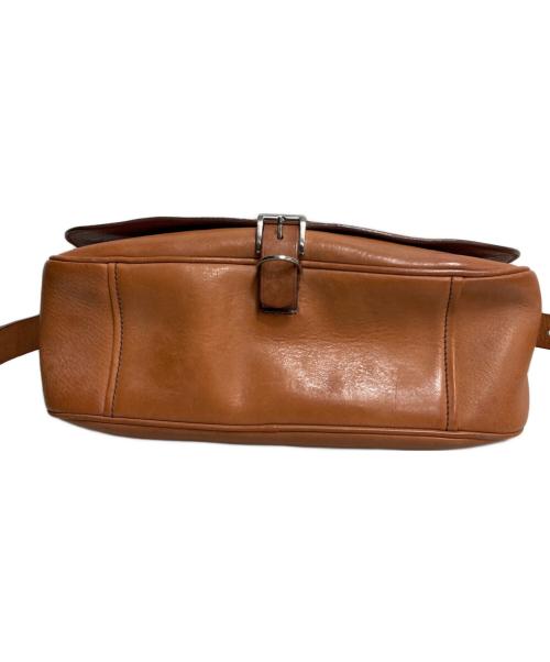 PRADA（プラダ）PRADA (プラダ) Lether Crossbody Bag ブラウンの古着・服飾アイテム