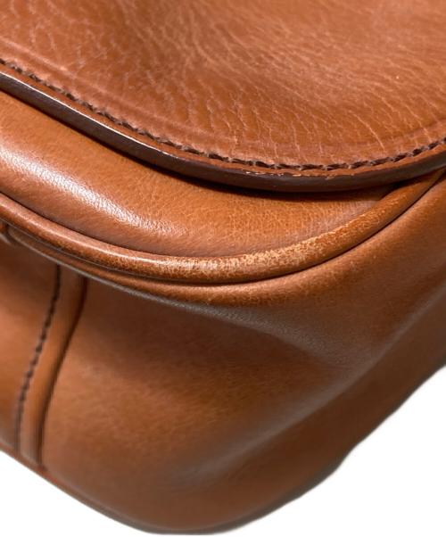 PRADA（プラダ）PRADA (プラダ) Lether Crossbody Bag ブラウンの古着・服飾アイテム
