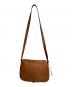 PRADA (プラダ) Lether Crossbody Bag ブラウン：40000円