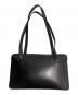 MaxMara（マックスマーラ）の古着「スクエアショルダーバッグ」｜ブラック