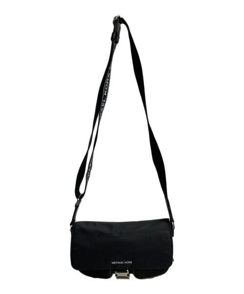 MICHAEL KORS（マイケルコース）MICHAEL KORS (マイケルコース) メッセンジャーバッグ ブラックの古着・服飾アイテム
