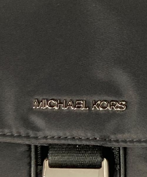 MICHAEL KORS（マイケルコース）MICHAEL KORS (マイケルコース) メッセンジャーバッグ ブラックの古着・服飾アイテム