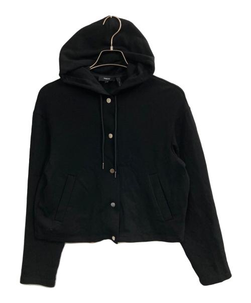 theory（セオリー）theory (セオリー) ジャージーフードジャケット ブラック サイズ:Pの古着・服飾アイテム