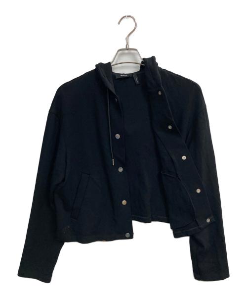 theory（セオリー）theory (セオリー) ジャージーフードジャケット ブラック サイズ:Pの古着・服飾アイテム