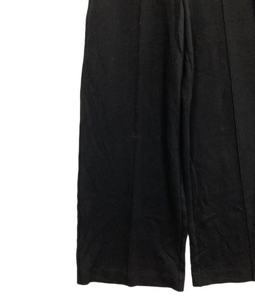 theory（セオリー）theory (セオリー) ジャージーピンタックトラックパンツ ブラック サイズ:pの古着・服飾アイテム