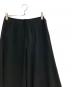 中古・古着 theory (セオリー) SATIN CRAPE/WIDE A LEG PNT ブラック：6000円