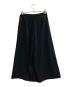 theory (セオリー) SATIN CRAPE/WIDE A LEG PNT ブラック：6000円