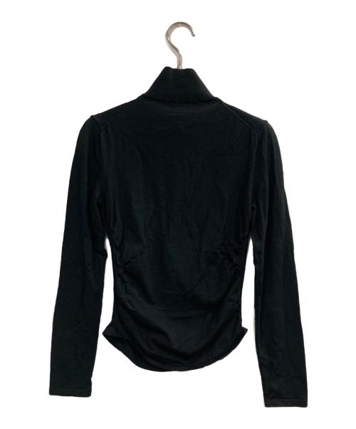 theory（セオリー）theory (セオリー) ウールヘンリーネックセーター ブラック サイズ:Sの古着・服飾アイテム