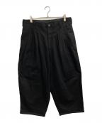 Y's for menワイズフォーメン）の古着「KATSURAGI 12-TUCKS PANTS」｜ブラック