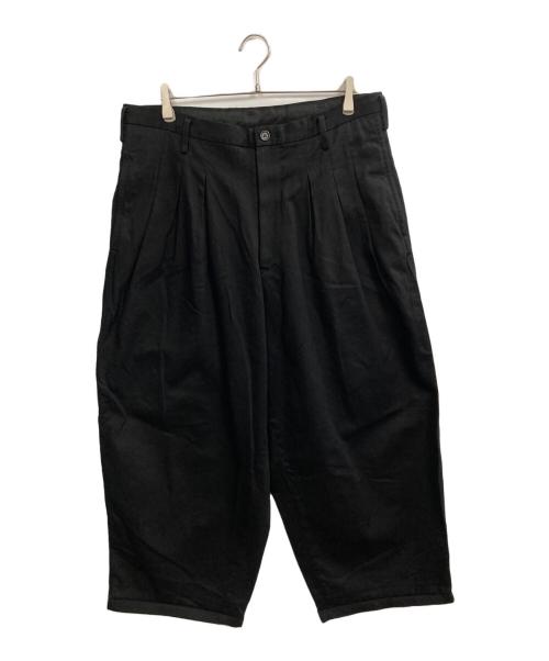 Y's for men（ワイズフォーメン）Y's for men (ワイズフォーメン) KATSURAGI 12-TUCKS PANTS ブラック サイズ:1の古着・服飾アイテム