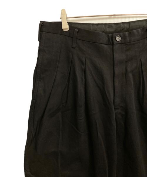 Y's for men（ワイズフォーメン）Y's for men (ワイズフォーメン) KATSURAGI 12-TUCKS PANTS ブラック サイズ:1の古着・服飾アイテム