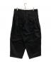 Y's for men (ワイズフォーメン) KATSURAGI 12-TUCKS PANTS ブラック サイズ:1：23000円