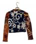 yanyan knits (ヤンヤンニット) チャイナボタンニットカーディガン ネイビー サイズ:XS：18000円
