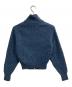 YLEVE (イレーヴ) WOOL KNIT FULL ZIP PULL OVER ブルー サイズ:1：12000円