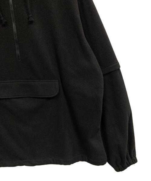 COMING OF AGE NYC（カミングオブエイジニューヨーク）COMING OF AGE NYC (カミングオブエイジニューヨーク) フリースパーカー ブラック サイズ:表記なしの古着・服飾アイテム