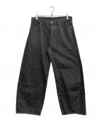 417 by EDIFICE×LE JAPON ATELIER×okayama denim417 バイ エディフィス×ル ジャポン アトリエ）の古着「別注デニムパンツ」｜ブラック