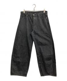 417 by EDIFICE×LE JAPON ATELIER×okayama denim（417 バイ エディフィス×ル ジャポン アトリエ）の古着「別注デニムパンツ」｜ブラック