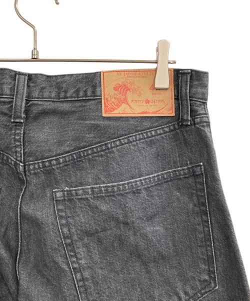 417 by EDIFICE（417 バイ エディフィス）417 by EDIFICE (417 バイ エディフィス) LE JAPON ATELIER (ル ジャポン アトリエ) OKAYAMA DENIM 別注デニムパンツ ブラック サイズ:Mの古着・服飾アイテム