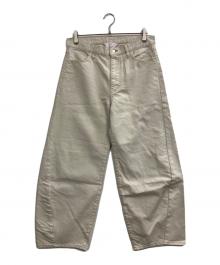 417 by EDIFICE×LE JAPON ATELIER×okayama denim（417 バイ エディフィス×ル ジャポン アトリエ）の古着「別注TYPE.2 カーブレッグパンツ」｜アイボリー