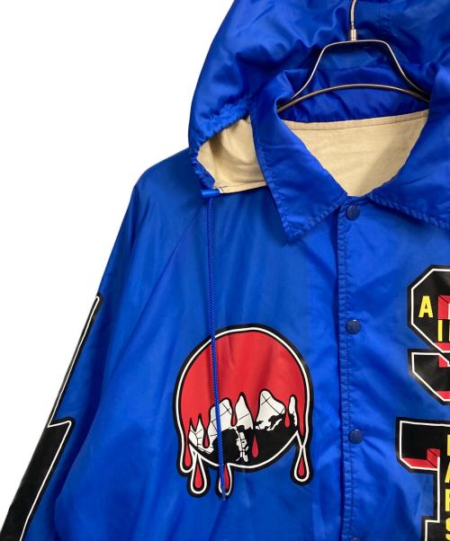 Denim Tears（デニムティアーズ）Denim Tears (デニムティアーズ) SAINT MICHAEL (セントマイケル) DT COACH JKT ブルー サイズ:Mの古着・服飾アイテム