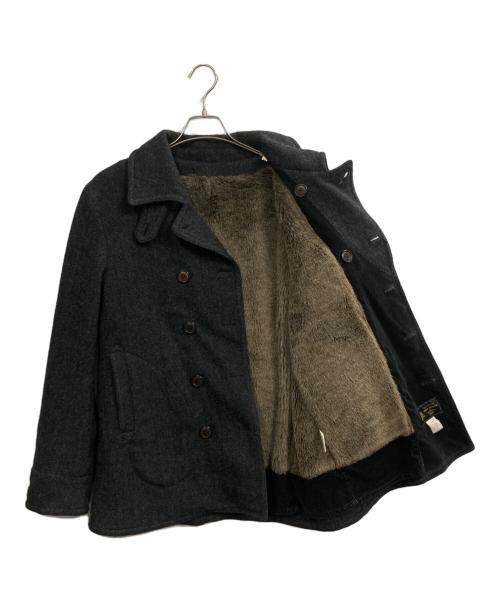 OLD JOE & Co.（オールドジョー）OLD JOE & Co. (オールドジョー) 裏ボアPコート ブラック サイズ:表記なしの古着・服飾アイテム