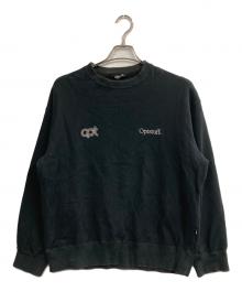OPTSTUFF（オプトスタフ）の古着「クルーネックスウェット」｜ブラック