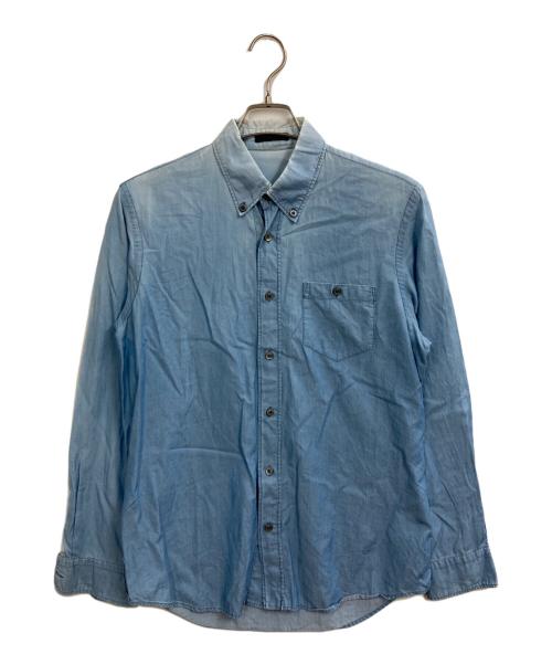 PRADA（プラダ）PRADA (プラダ) ボタンダウンシャツ スカイブルー サイズ:39の古着・服飾アイテム