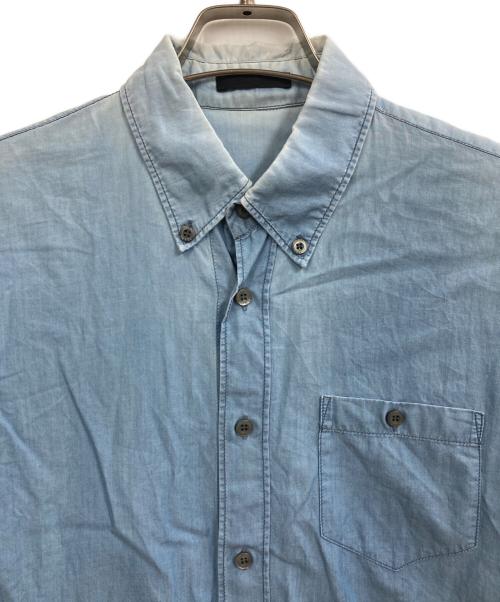 PRADA（プラダ）PRADA (プラダ) ボタンダウンシャツ スカイブルー サイズ:39の古着・服飾アイテム