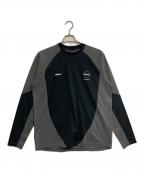 F.C.R.B.エフシーレアルブリストル）の古着「24SS STREAM LINE L/S TOP」｜ブラック