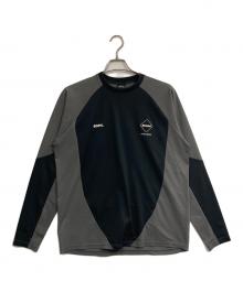 F.C.R.B.（エフシーレアルブリストル）の古着「24SS STREAM LINE L/S TOP」｜ブラック