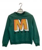MARNIマルニ）の古着「22AW フロントロゴスウェット」｜グリーン