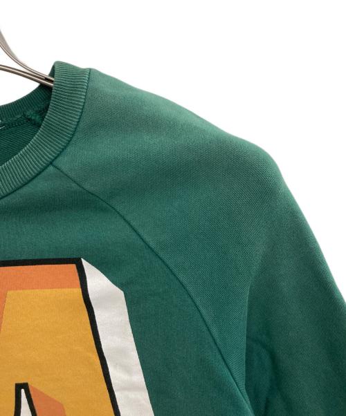 MARNI（マルニ）MARNI (マルニ) 22AW フロントロゴスウェット グリーン サイズ:KIDS 12の古着・服飾アイテム