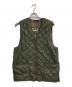 Barbour（バブアー）の古着「QUILTED WAISTCOAT ZIP-IN LINER VEST」｜オリーブ