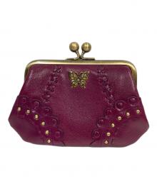 ANNA SUI（アナスイ）の古着「マチルダ 口金ミニ財布」｜パープル