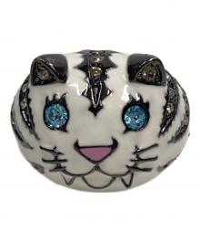 ANNA SUI（アナスイ）の古着「ホワイトタイガーモチーフリング」｜ホワイト