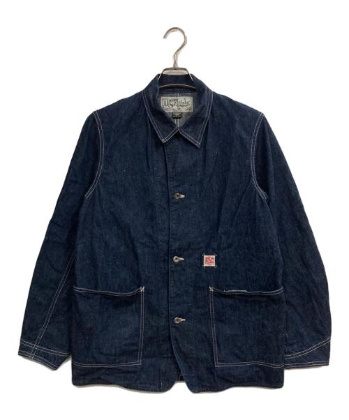 freewheelers（フリーホイーラーズ）FREEWHEELERS (フリーホイーラーズ) STEELBACKERS WORK COAT インディゴ サイズ:38の古着・服飾アイテム